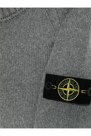 maglione in cotone grigio STONE ISLAND KIDS | 8116504A2V0M67